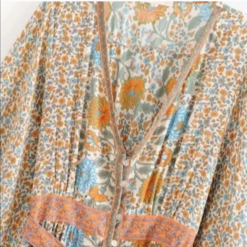 5โญ๏ธ FAV BESTSELLER Boho Hippie Gypsy Ophelia Dress - Picture 3 of 5